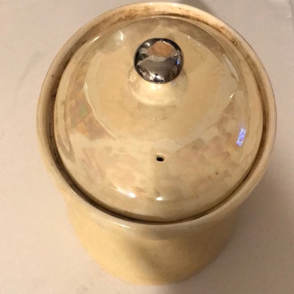 Yellow lidded Royal Rochester 50’s Stoneware Casserole Yellow Opalescent - Picture 14 of 16